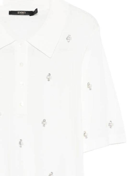 26SS 세븐티 폴로 티셔츠 MT4106 990364 002 CREAM - SEVENTY