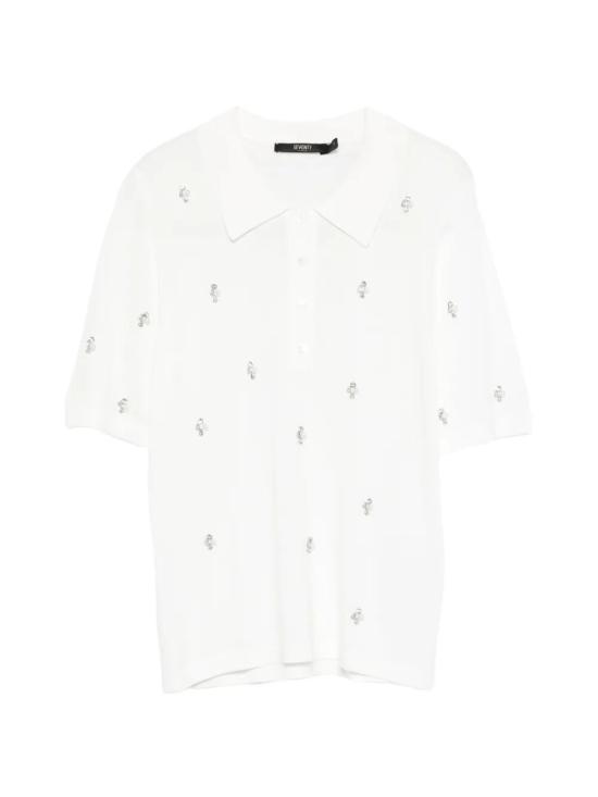 26SS 세븐티 폴로 티셔츠 MT4106 990364 002 CREAM