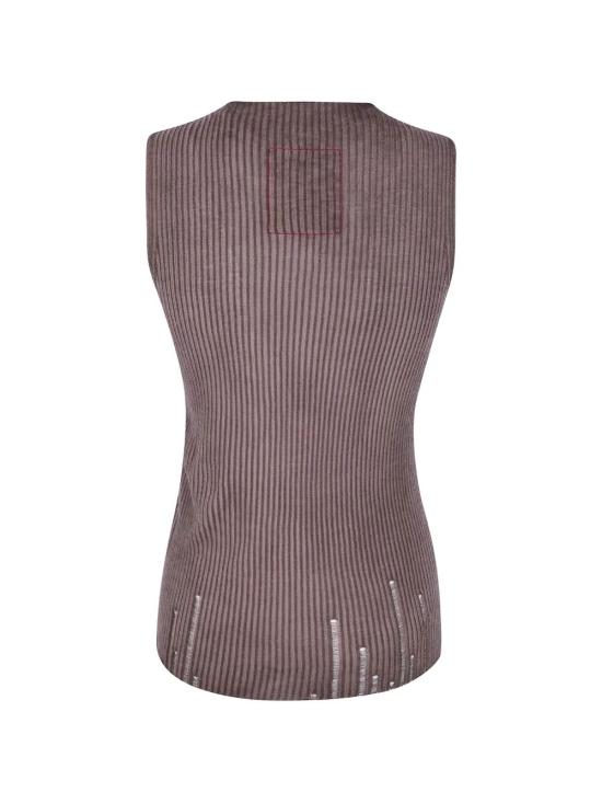 26SS 우마 왕 스웨터 UK7112 WO 098 UW600 BROWN - UMA WANG