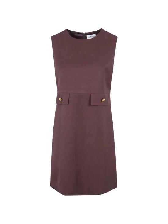 26SS 파로쉬 숏 원피스 D731377G RAISA26 008 BROWN - PAROSH