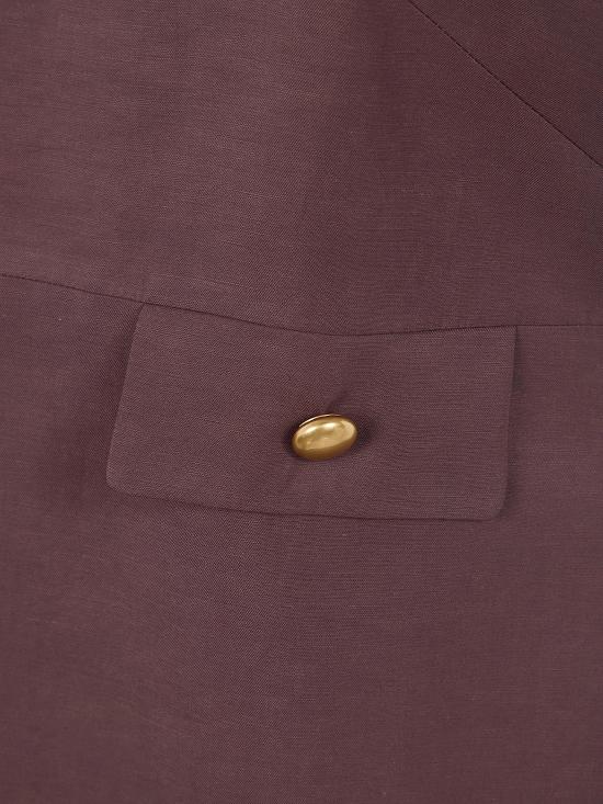 26SS 파로쉬 숏 원피스 D731377G RAISA26 008 BROWN - PAROSH