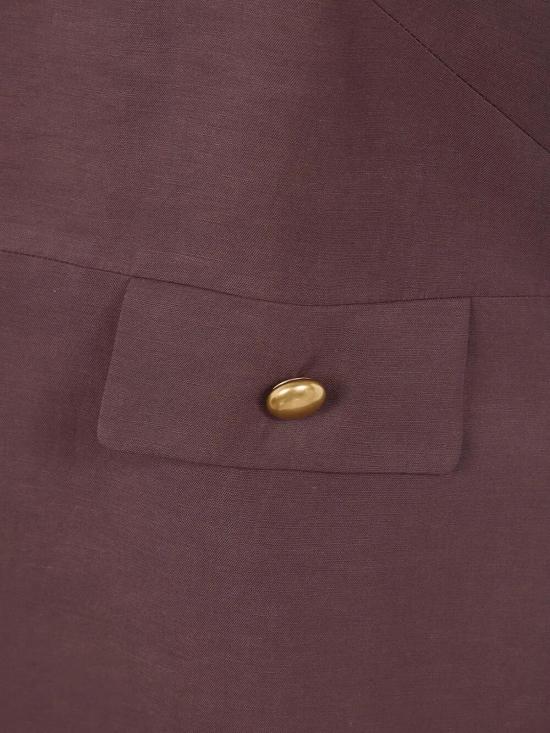 26SS 파로쉬 숏 원피스 D731377G RAISA26 008 BROWN - PAROSH