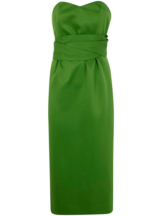 26SS 에쌍씨엘 미디 원피스 JUROR SG23 SPIRULINA GREEN - ESSENTIEL