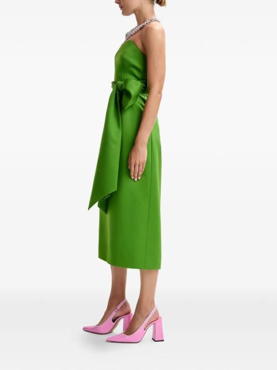 26SS 에쌍씨엘 미디 원피스 JUROR SG23 SPIRULINA GREEN - ESSENTIEL