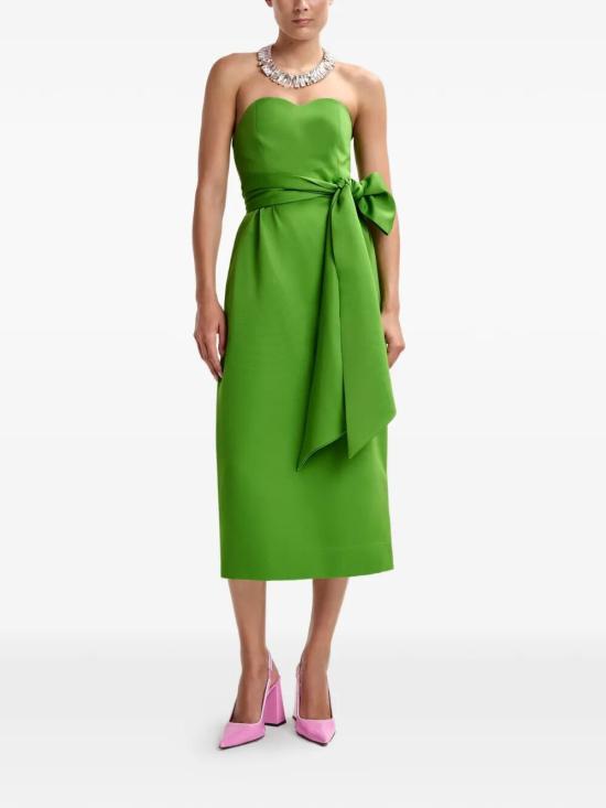 26SS 에쌍씨엘 미디 원피스 JUROR SG23 SPIRULINA GREEN - ESSENTIEL