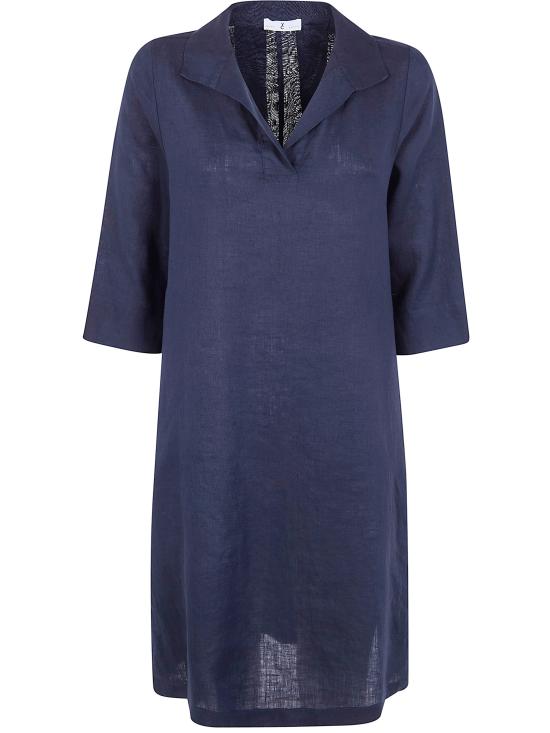 26SS 와이치 미디 원피스 1011 0031 NAVY