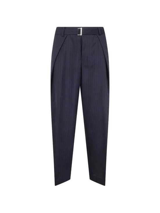 26SS 사카이 스트레이트 팬츠 26 03960M 001 BLACK - SACAI
