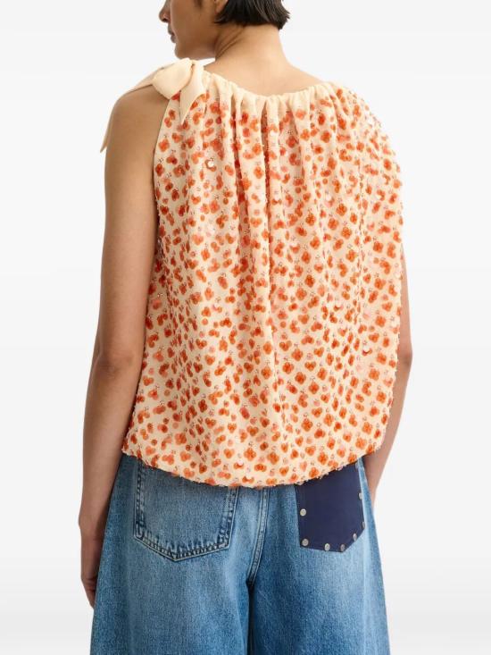 26SS 에쌍씨엘 민소매 티셔츠 JOCELYN J1OW COMBO OFF WHITE - ESSENTIEL