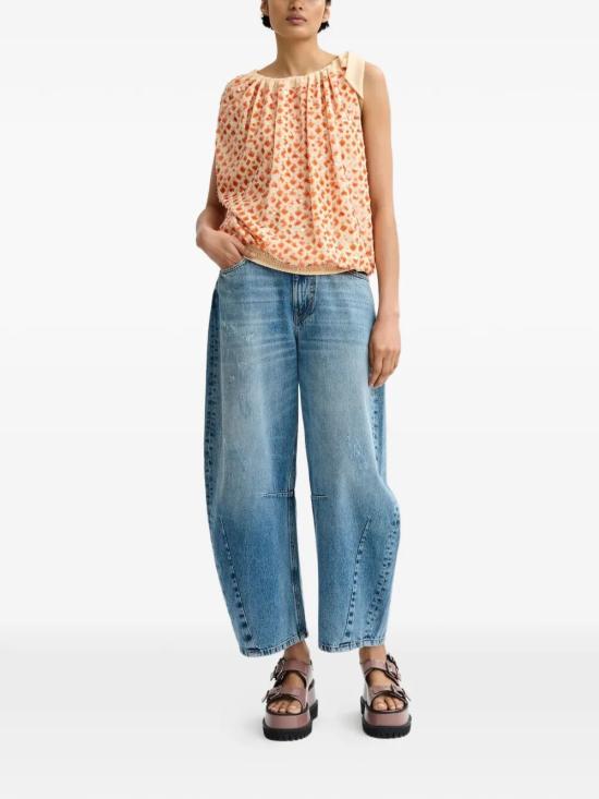 26SS 에쌍씨엘 민소매 티셔츠 JOCELYN J1OW COMBO OFF WHITE - ESSENTIEL