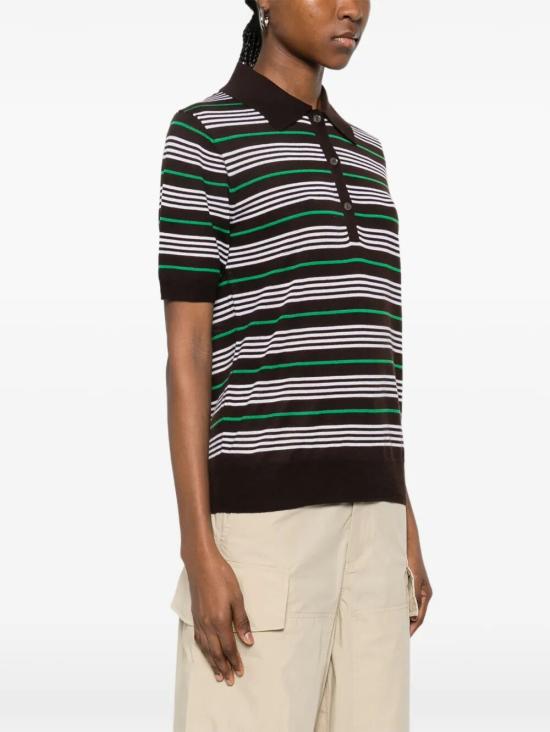 26SS 파로쉬 스웨터 D540780 LISTRIPES 886 DARK BROWN MIX - PAROSH