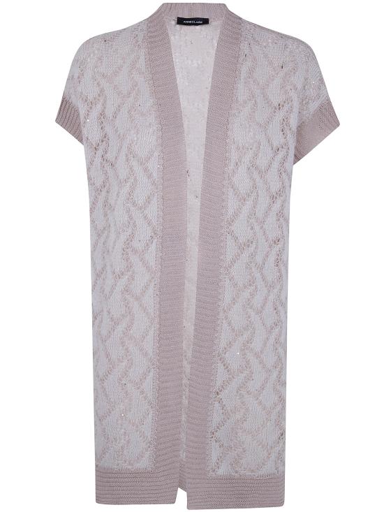 26SS 안네클레르 가디건 D1603 1609 281 ECRU WHITE