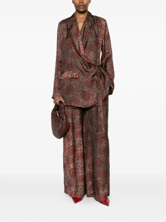 26SS 우마 왕 수트 자켓 UP6007 098 UW087 GREY RED - UMA WANG