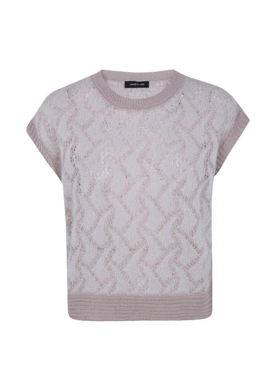 26SS 안네클레르 스웨터 D1601 1609 281 ECRU WHITE - ANNECLAIRE