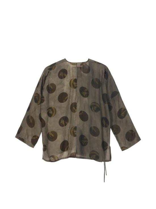 26SS 우마 왕 셔츠 UP1012 UW086 GREY BROWN - UMA WANG