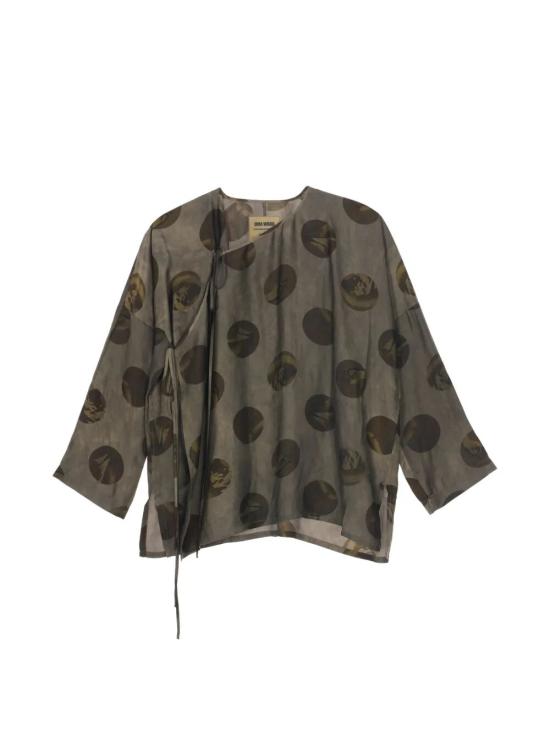 26SS 우마 왕 셔츠 UP1012 UW086 GREY BROWN - UMA WANG