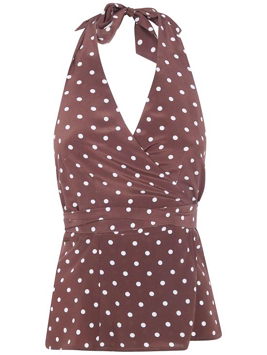 26SS 파로쉬 숏 원피스 D313363 SBILLO 808 BROWN MIX