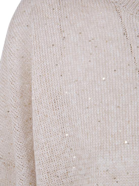 26SS 브루넬로 쿠치넬리 스웨터 MDT796410 CUW40 BEIGE - BRUNELLO CUCINELLI