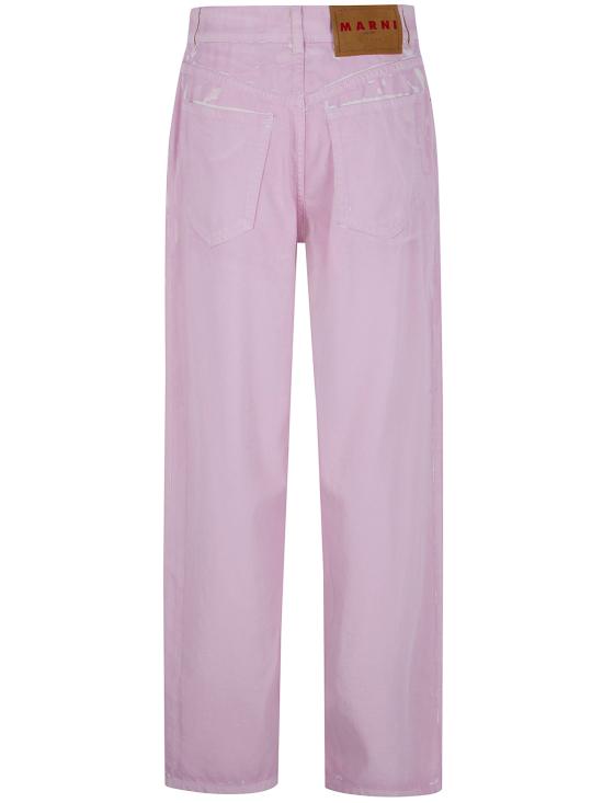 26SS 마르니 스트레이트 팬츠 PAJD0563A1 USCY64 PRC13 PINK GUMMY - MARNI