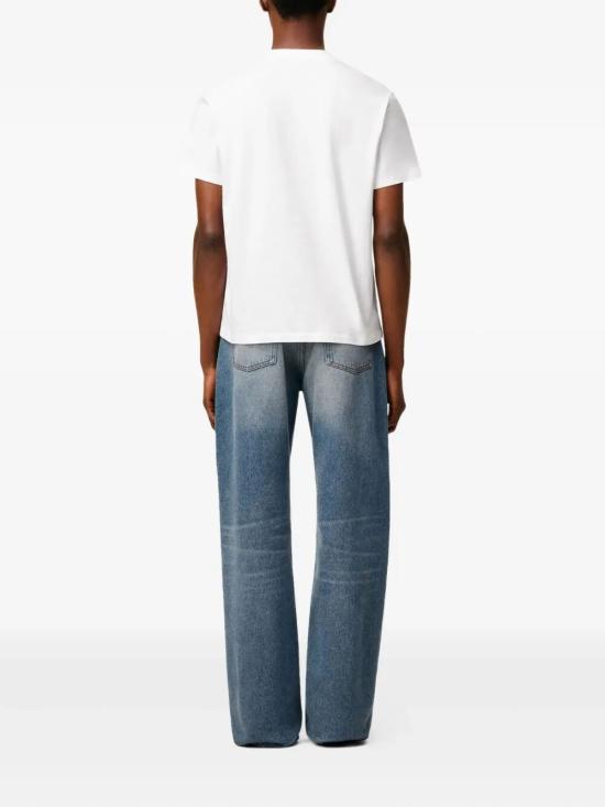 26SS 아미 반팔 티셔츠 BFUTS035 724 100 WHITE - AMI