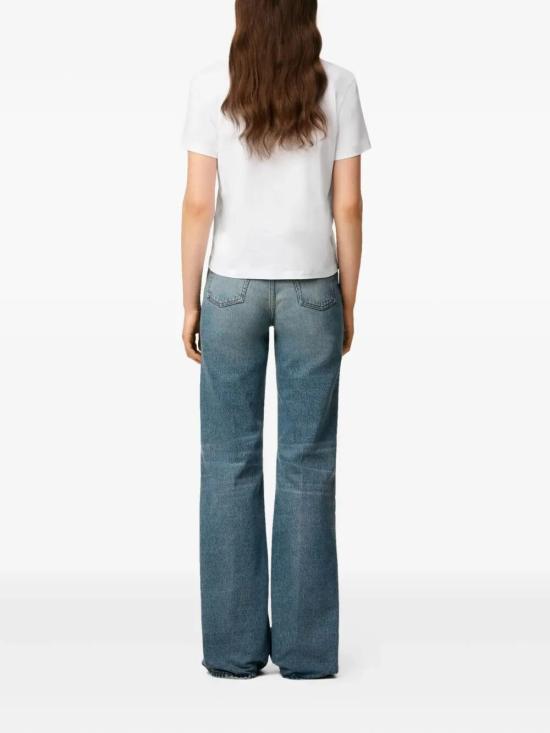 26SS 아미 반팔 티셔츠 BFUTS035 724 100 WHITE - AMI