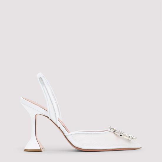 26SS 아미나 무아디 뮬/슬리퍼 13S362832BEG WHITE