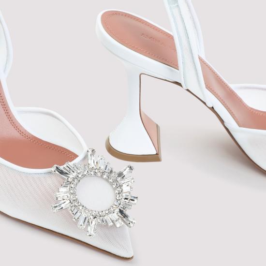 26SS 아미나 무아디 뮬/슬리퍼 13S362832BEG WHITE - AMINA MUADDI