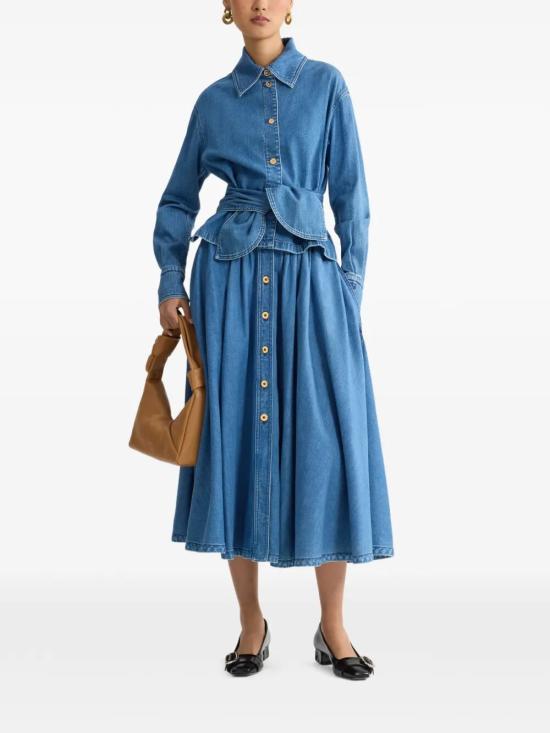 26SS 파투 셔츠 BL0620224 640B HERITAGE BLUE WASH - PATOU