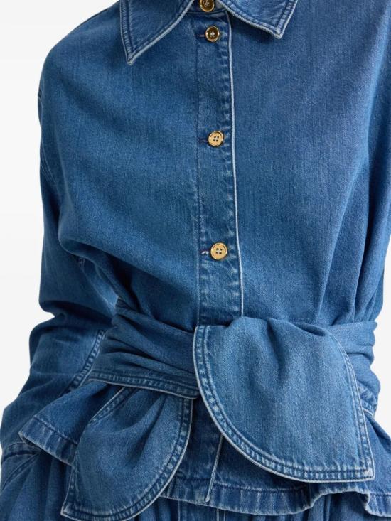 26SS 파투 셔츠 BL0620224 640B HERITAGE BLUE WASH - PATOU