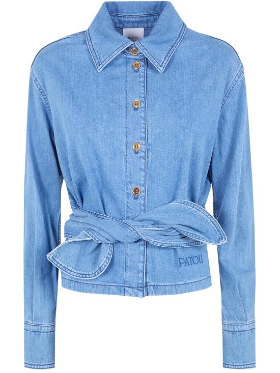 26SS 파투 셔츠 BL0620224 640B HERITAGE BLUE WASH - PATOU