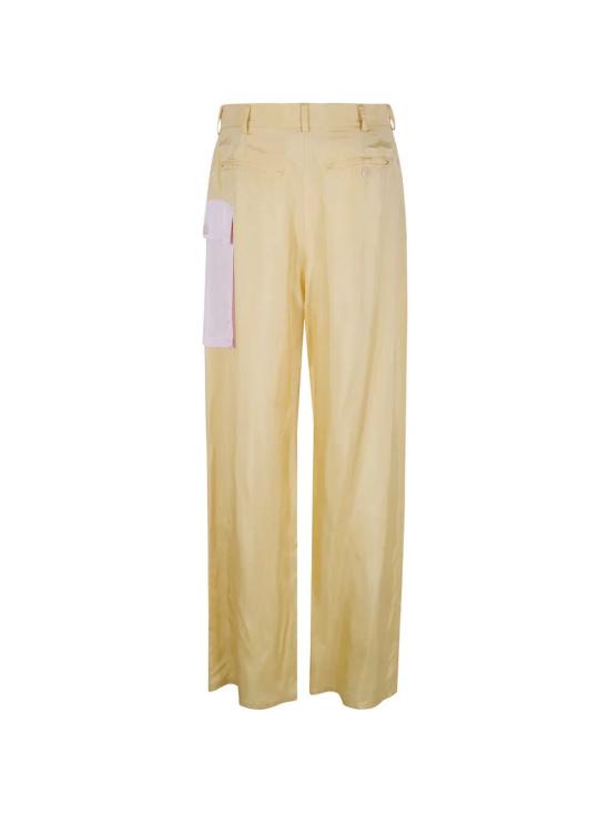 26SS 마르니 스트레이트 팬츠 PAMA0637Q0 UTVA53 00Y16 VANILLA - MARNI