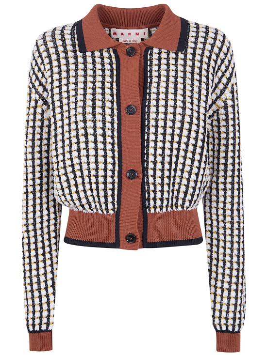 26SS 마르니 가디건 CDMD0437Q0 UFC805 TWW01 LILY WHITE