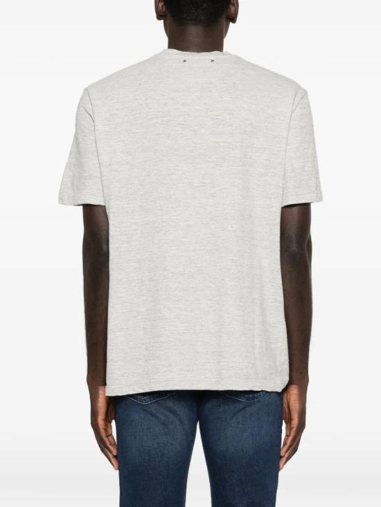 26SS 골든구스 반팔 티셔츠 GUP01220 P002523 60255 60255 GREY MELANGE - GOLDEN GOOSE