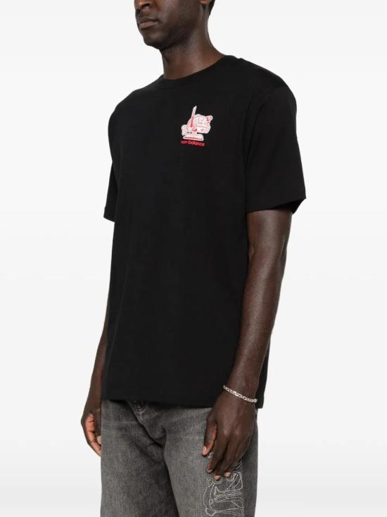 26SS 뉴발란스 반팔 티셔츠 MT61H51DBK BLACK - NEW BALANCE