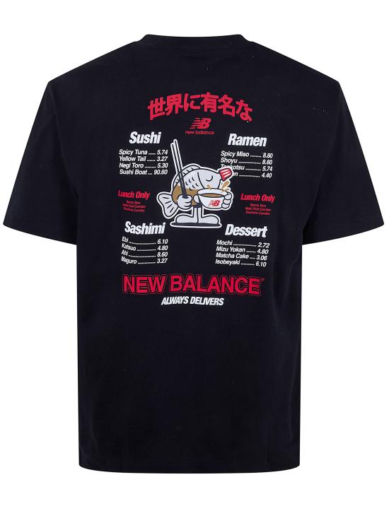 26SS 뉴발란스 반팔 티셔츠 MT61H51DBK BLACK - NEW BALANCE