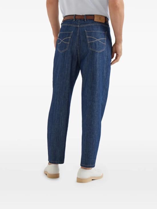 26SS 브루넬로 쿠치넬리 데님 팬츠 MH263K2310 C1485 DARK DENIM - BRUNELLO CUCINELLI