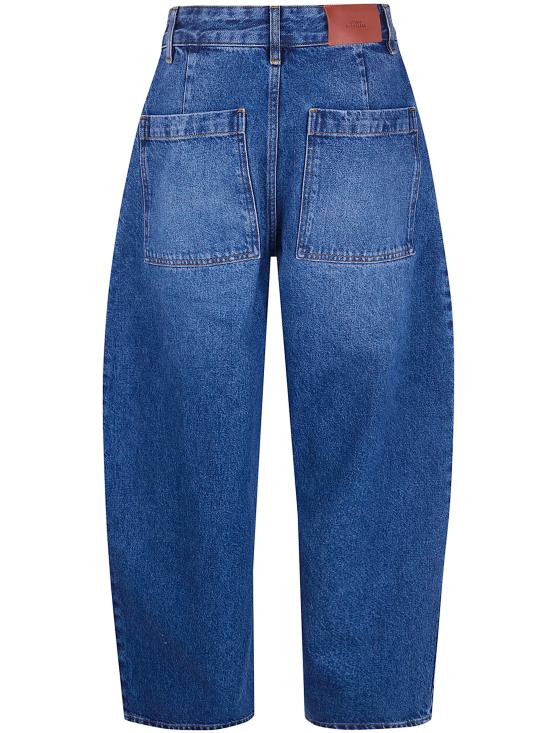 26SS 스튜디오 니콜슨 데님 팬츠 CHALCO SNW 1417 098 WORN WASH INDIGO - STUDIO NICHOLSON