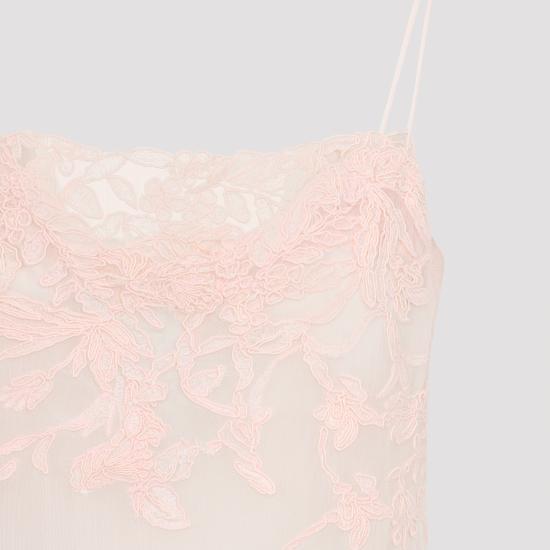 26SS 에르마노 설비노 숏 원피스 D482Q733APCSQYE 21706 PINK - ERMANNO SCERVINO