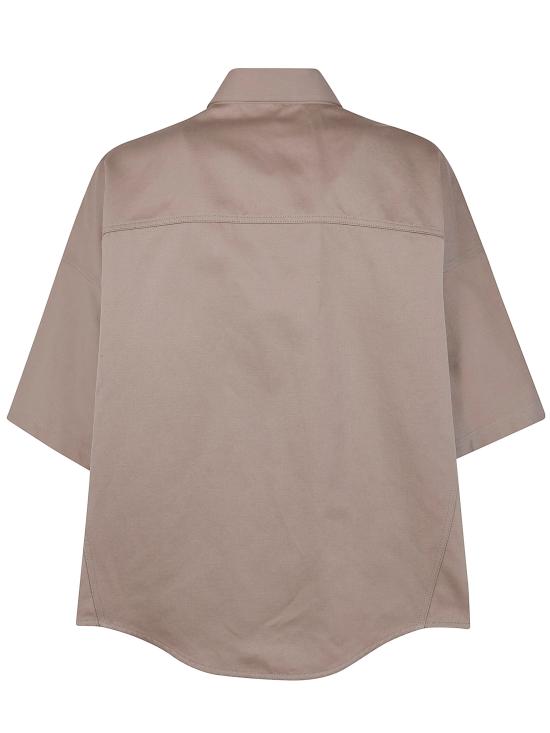 26SS 브루넬로 쿠치넬리 셔츠 ML597EM906 C631 LEATHER - BRUNELLO CUCINELLI