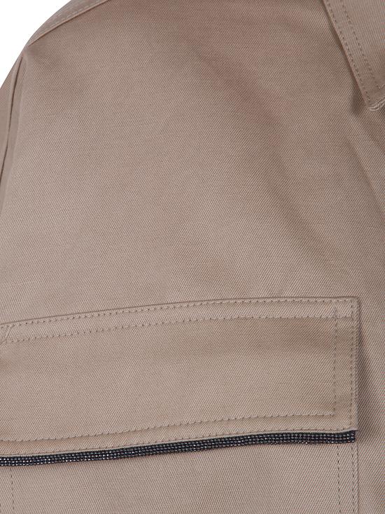 26SS 브루넬로 쿠치넬리 셔츠 ML597EM906 C631 LEATHER - BRUNELLO CUCINELLI