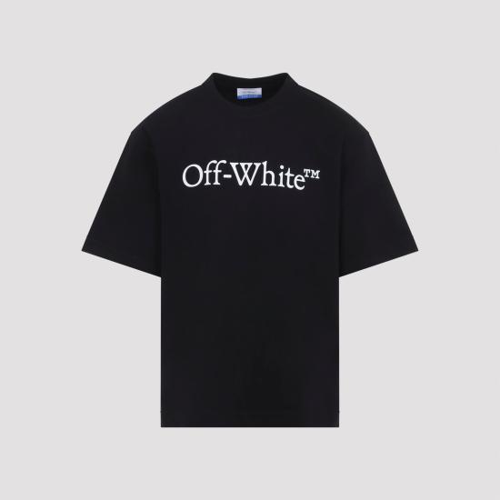 26SS 오프화이트 반팔 티셔츠 OMAA120C99JER0081000 BLACK WHITE - OFF WHITE