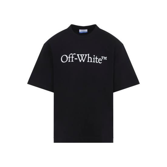26SS 오프화이트 반팔 티셔츠 OMAA120C99JER0081000 BLACK WHITE - OFF WHITE