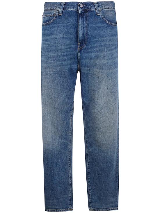 26SS 칼하트 WIP 에어론 팬츠 I036728 014Q 014Q BLUE WORN USED WASH