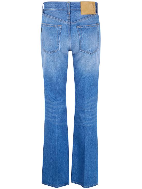 26SS 하이쿠레 가죽 팬츠 HEW03341DF106L0911 L0911 REAL BLUE - HAIKURE