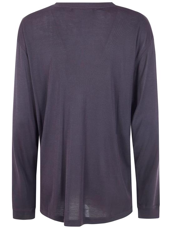 26SS 스튜디오 니콜슨 긴팔 티셔츠 SIMMONS SNW 1388 BLACK GRAPE - STUDIO NICHOLSON