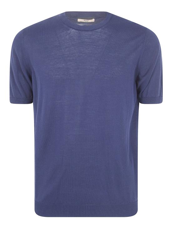 26SS 누어 반팔 티셔츠 261MYA10021 10 NAVY - NUUR