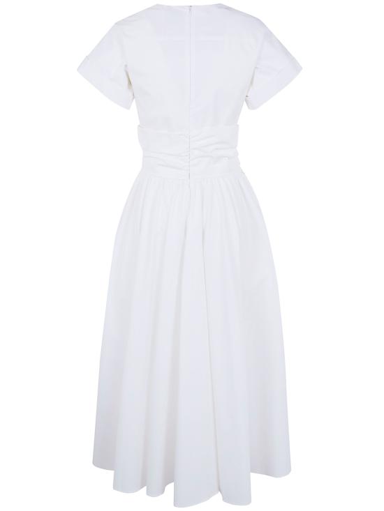 26SS 파투 미디 원피스 DR2410244 001W WHITE - PATOU