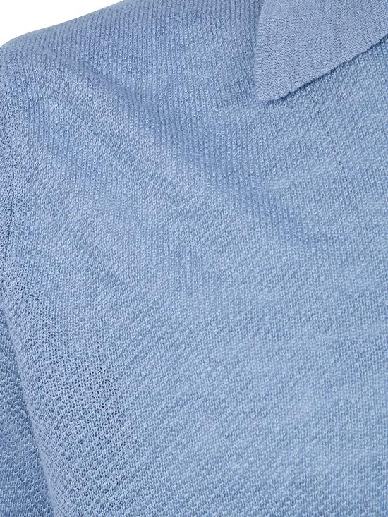 26SS 누어 폴로 티셔츠 261MYA20124 15 SKY BLUE - NUUR