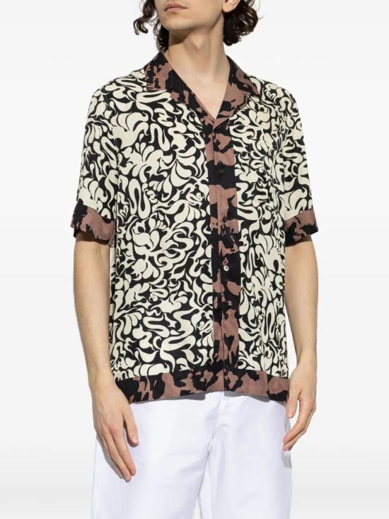 26SS 드리스 반 노튼 긴팔 셔츠 261 020742 3084 900 BLACK - DRIES VAN NOTEN