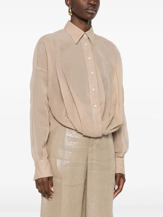 26SS 브루넬로 쿠치넬리 셔츠 M0F91MX616 C8690 COFFEE CREAM - BRUNELLO CUCINELLI