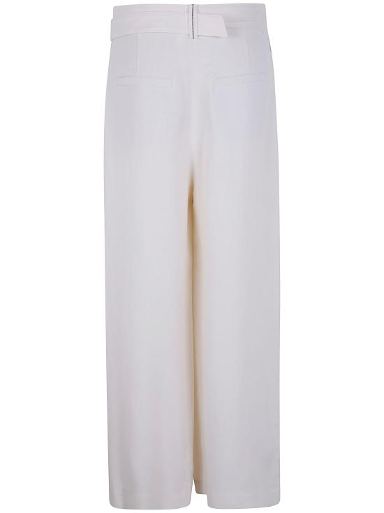 26SS 브루넬로 쿠치넬리 스트레이트 팬츠 MH126P9207 C579 CREAM - BRUNELLO CUCINELLI